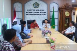 Kanwil Ditjen Imigrasi Babel-Kemenag perkuat kolaborasi dalam pertukaran informasi keimigrasian