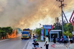 Karhutla ancam kawasan Sekolah Rakyat Terpadu 9 Banjarbaru