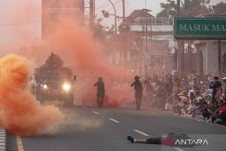 Kopasgat TNI AU demonstrasikan kemampuan tempur jarak dekat