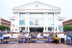 Rektor UMSU lepas 460 mahasiswa KKN Tematik Literasi ke tiga kabupaten dan kota