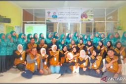 Mahasiswa FEB Universitas Asahan ajak warga Desa Persatuan manfaatkan pekarangan dengan hidroponik