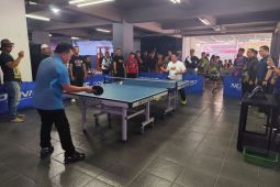 Press room DPRD Kalsel kembali gelar Turnamen Tenis Meja Terbuka