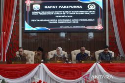 DPRD Kotabaru paripurnakan perubahan APBD 2026