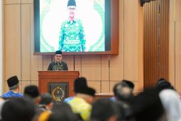 1.157 peserta MTQ VIII KORPRI dari 38 provinsi ikut defile