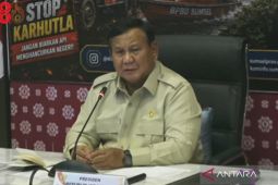 Presiden Prabowo dorong inovasi tepung singkong untuk padamkan karhutla