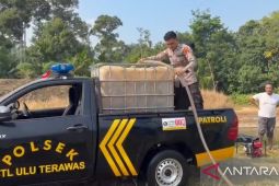 Polres Musi Rawas modifikasi kendaraan dinas jadi pemadam karhutla