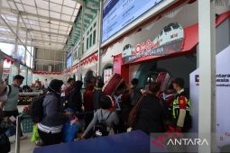 Arus balik libur, 37.964 pelanggan tiba di Jakarta hari ini