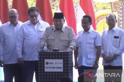 Presiden targetkan pembangunan PLTS dengan kapasitas 100 GW selesai dalam tiga tahun
