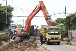 Perbaikan Jalan Garuda Kota Tangerang tak ganggu mobilitas warga