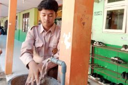 Puskesmas Sungai Malang luncurkan inovasi sabun kertas SIKAT