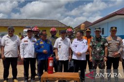 Pemkab Bangka Tengah aktifkan Pos Damkar Lubuk Besar cegah karhutla
