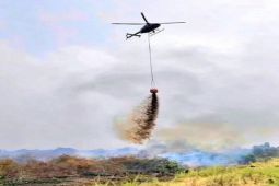 Dunia usaha kerahkan alat berat dan helikopter bantu tangani karhutla