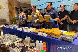 Polres Metro Bekasi bongkar jaringan peredaran narkoba lintas daerah