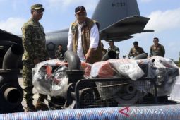 Kaltim terima 39 unit pompa air dari Kemenhan dan Kementan untuk tangani karhutla