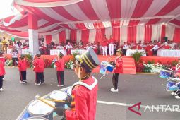 108 tim dan 11 drumband meriahkan Pawai Pembangunan HUT ke-81 RI