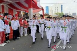 Rute Pawai PBB HUT RI di Babel diperpendek karena cuaca panas