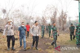 Polres Bengkayang dan Mabes TNI tentukan lokasi sumur bor untuk karhutla
