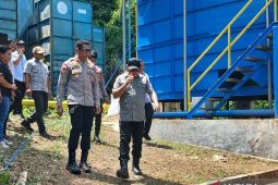 Plt Bupati Sitaro dan Kapolres pantau sumber air Danau Kapeta