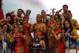 Tarian Dayak Maanyan Warukin terbaik di panggung seni dan budaya nasional