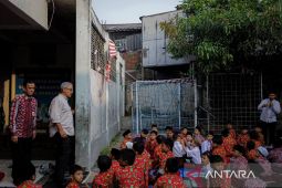 Pemkot Bandung memindahkan sementara kegiatan belajar SDN 026 Bojongloa