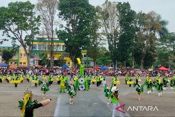 Bupati Rejang Lebong ajak pelajar kembangkan kreativitas seni musik