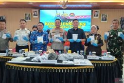 Polres Padang Panjang sita 835 gram sabu dan 451 gram ganja dari empat kasus