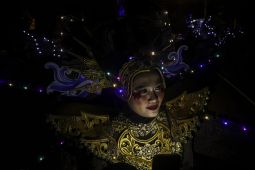 Pawai budaya Jaringan Kota Pusaka Indonesia di Ternate