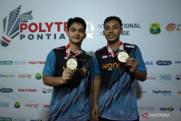 Wahyu Agung Prasetyo dan Pulung Ramadhan  menang ganda putra Polytron Pontianak IC 2026