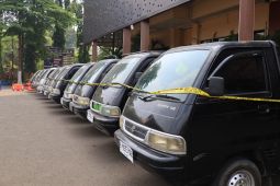 Bongkar sindikat pencurian pikap, Polda Banten sita 11 mobil