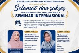Dua ASN Gorontalo diseminasi riset kesehatan di forum internasional