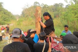 Masyarakat Dayak Basap di Kutai Timur lindungi hutan dengan ritual adat
