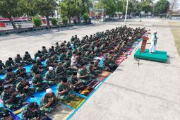 Ratusan prajurit Korem 011 Lilawangsa Shalat Istisqa atasi kemarau