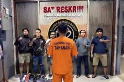 Tim URC Polres Bangka Barat ringkus pelaku curat di Mentok