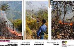 Baubau imbau warga tidak bakar sampah sembarangan guna cegah karhutla