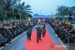 Pangdam VI/Mulawarman cek kesiapan satuan perbatasan di Kabupaten Malinau