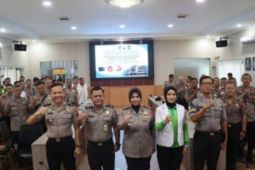 Polres Pekalongan Kota memperkuat kebugaran personel melalui vaksinasi