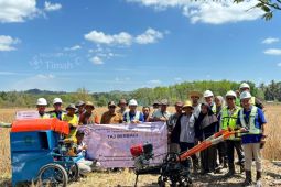 Anak Usaha PT Timah bantu alat pertanian dukung ketahanan pangan
