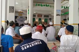 Lapas Narkotika Samarinda bina karakter WBP melalui penguatan kerohanian