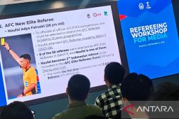 Naufal Fairuski jadi wasit ketiga Indonesia masuk elite AFC