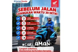 Honda Babel ajak pengendara luangkan 30 detik sebelum berkendara