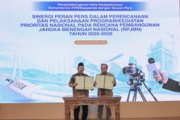 Bappenas dan Dewan Pers bersinergi kuatkan ekosistem media massa