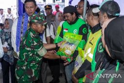 Kodim Ambon kawal penyaluran 7.977 ton beras untuk 265.900 PBP