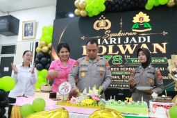 Polres Sergai peringati HUT Polwan ke-78