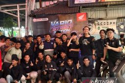 Vario Street Nation ramaikan jalanan Pangkalpinang dengan semangat "Step Up Your Street"