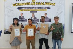 Kantor Bahasa Babel gelar literasi digital, menulis berita dan komik