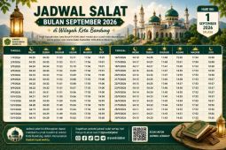 Jadwal Sholat di Bandung September 2026