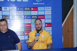Kiper Garudayaksa Dominic Holec terkesan di penampilan pertama