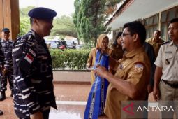 Kodaeral IX-Pemkab Malteng perkuat koordinasi keamanan maritim
