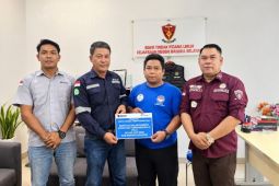 PT Timah dukung Turnamen Voli Kajari Cup-Trans Rias