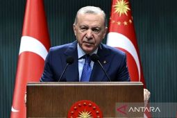 Erdogan serukan anggota PBB desak Israel rekonstruksi Gaza